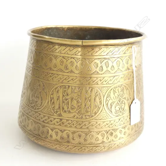 BRASS JARDINERE H. 160MM