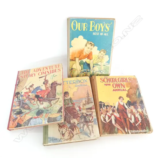 FOUR OLD CHILDREN'S ANNUALS - 1 CIRCA 1928
