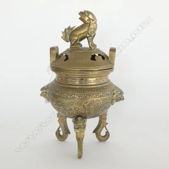 CHINESE BRASS CENSOR
