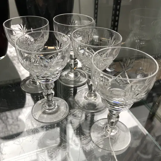 SET CRYSTAL GLASSES