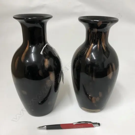 PR ITALIAN GLASS VASES