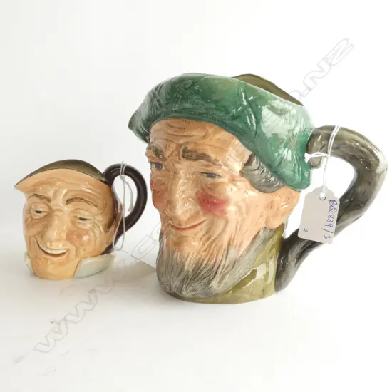 2 R/DOULTON CHARACTER JUGS AULD MAC & FARMER JOHN