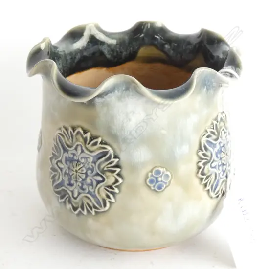 [19715] SMALL DOULTON STONEWARE POT  D 115 H100