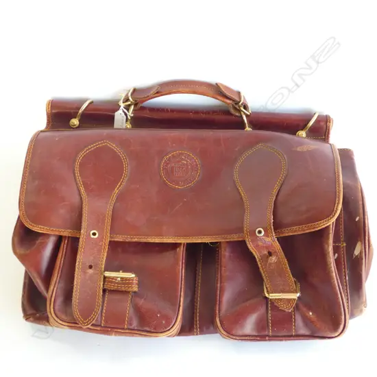 ITALIAN LEATHER CARRY BAG W 500 MM