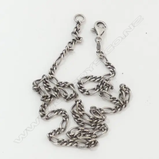 NECK CHAIN, STERLING SILVER, 460mm