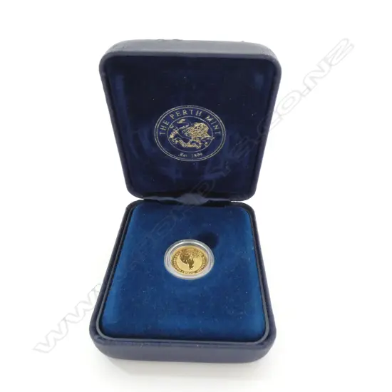 AUSTRALIAN PURE GOLD COIN, 2001 $5 PROOF, 1/20TH OUNCE