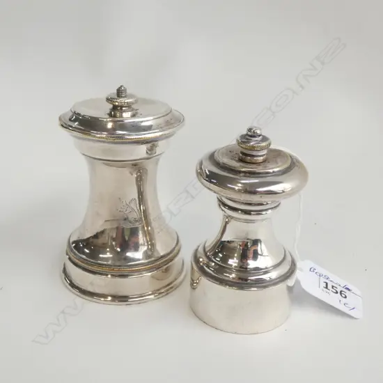 2 FRENCH S/PLATE MILLS WITH SQUIRELL AMORIAL H 80 MM