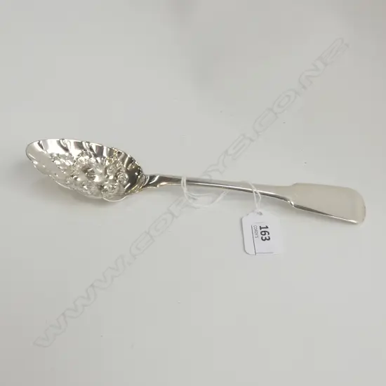 GEORGE III SILVER BERRY SPOON LONDON 1815