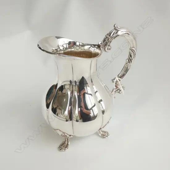 DANISH COHR SILVER PLATE MILK JUG
