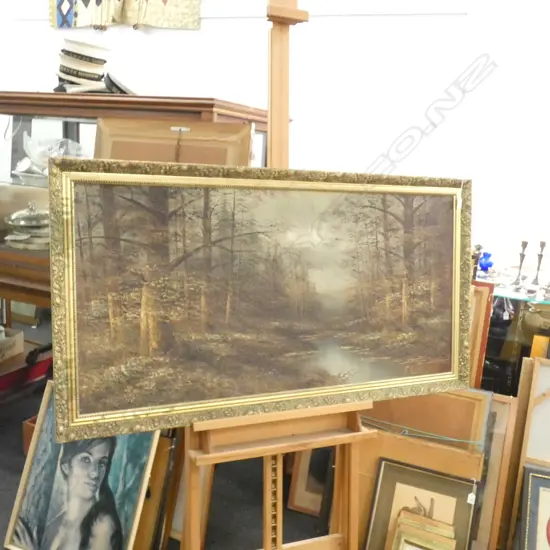 F. SWATSLEY LGE FOREST OIL 590 X 1190MM 