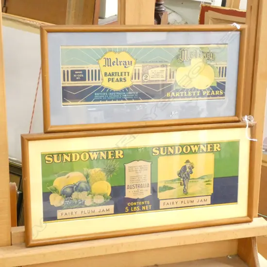 PR OLD ADVERTISING SIGNS  LARGEST 400 X 130MM FRAMED