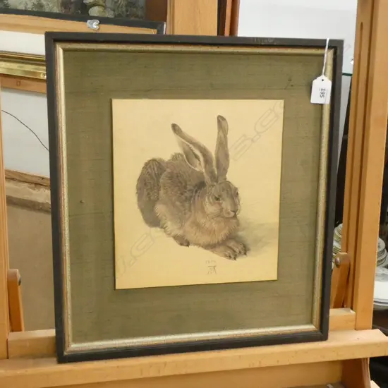 ALBRECHT DURER RABBIT PRINT 250 X 225MM