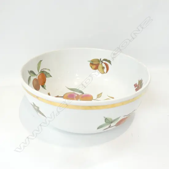 ROYAL WORCESTER EVESHAM LARGE BOWL - DIA 255MMM