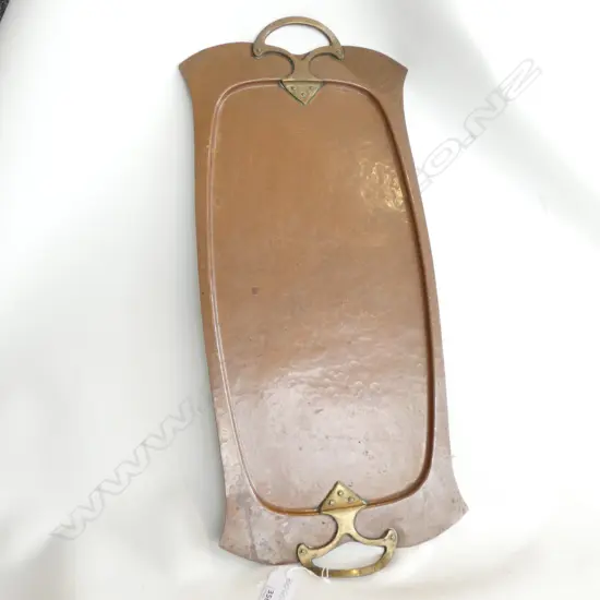 VINTAGE COPPER TRAY L. 600MM