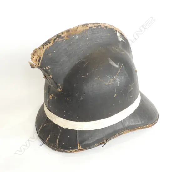 VINTAGE FIREMANS HAT H. 250MM