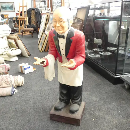 BUTLER FIGURE HAND BROKEN H 950 MM