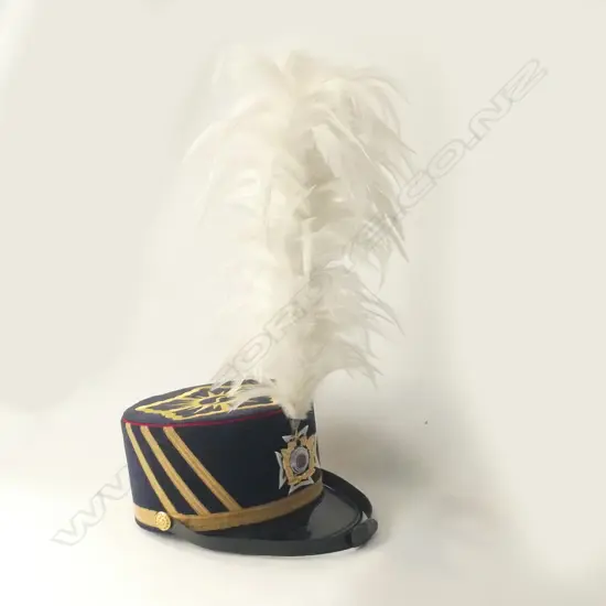 KOREAN ARMY ACADEMY CADET FEATHER CAP