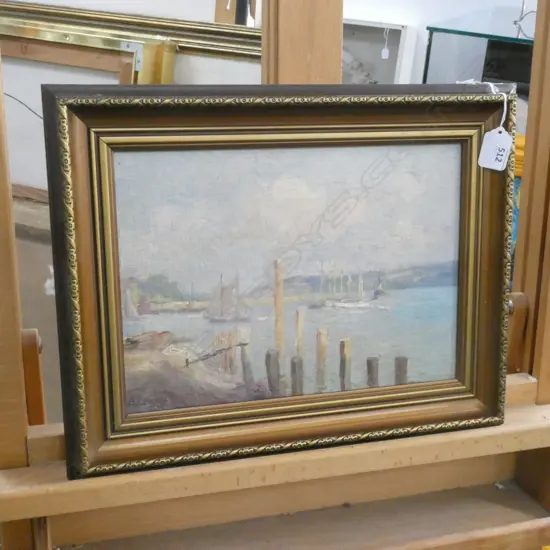 D. J. PAYNE HARBOUR OIL 1910 300 X 215MM