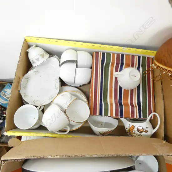 BOX LOT ASST. CERAMICS 