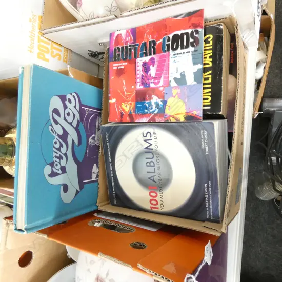 BOX LOT BOOKS; MUSIC INTEREST