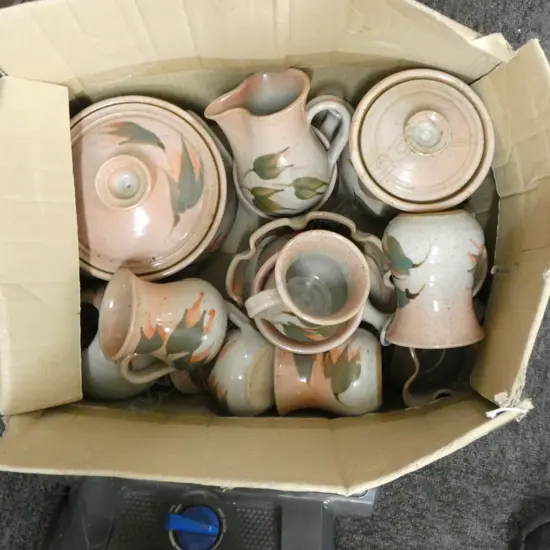 BOX LOT DINNERWARE