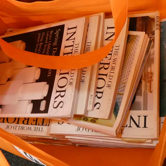 'WORLD OF INTERIORS' MAGAZINES