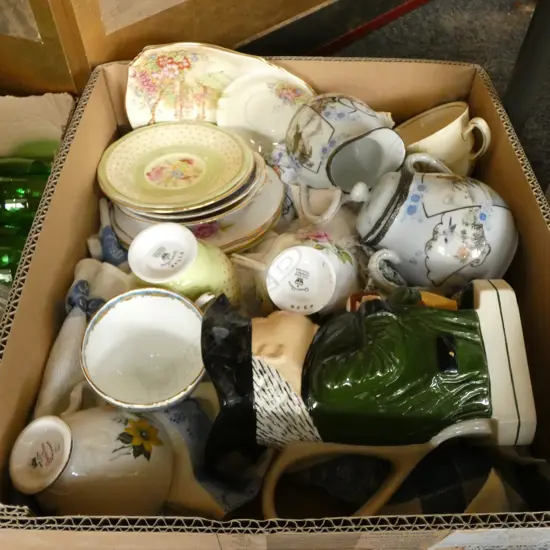 BOX LOT ASST. CHINA ETC 