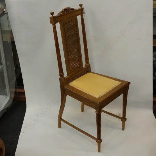 CANE BACK SALON CHAIR