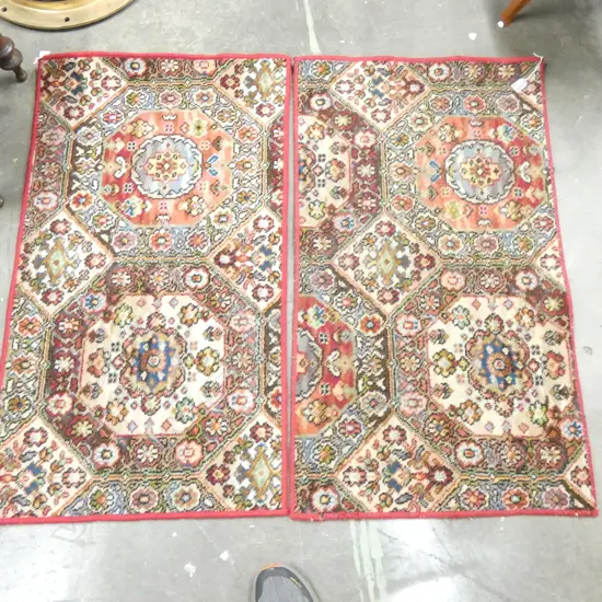2 AXMINISTER SYLE RUGS 1060 X 620 