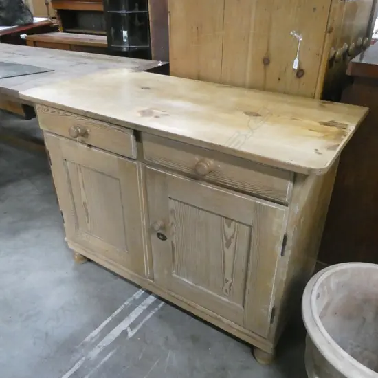 VICTORIAN PINE SIDEBOARD 1210 x 570 x 900mm