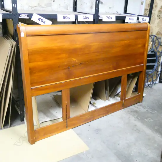 WOODEN BED END L. 1770MM H.1155MM