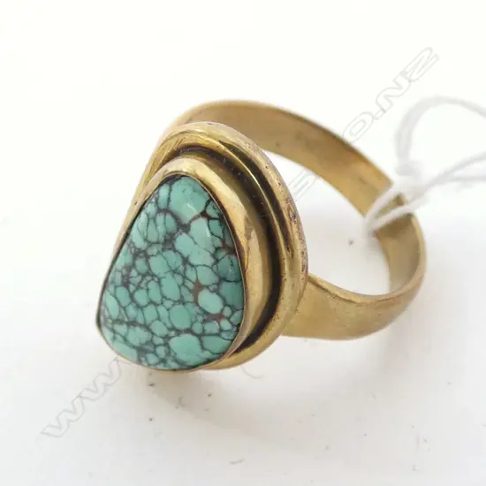 TURQUOISE & COPPER RING