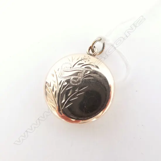 9CT ROSE GOLD LOCKET 5.1 GRAMS