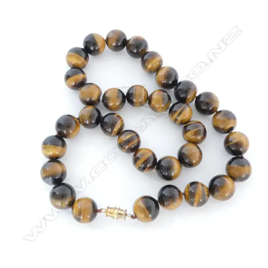 TIGERS EYE NECKLACE 