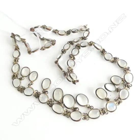 C1900  MOONSTONE NECKLACE
