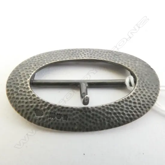 STERLING SILVER BELT BUCKLE, LONDON 1910
