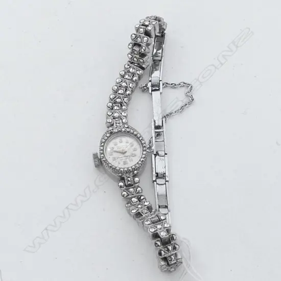 'ROLLS INTERNATIONAL' MARCASITE LADY'S WRISTWATCH