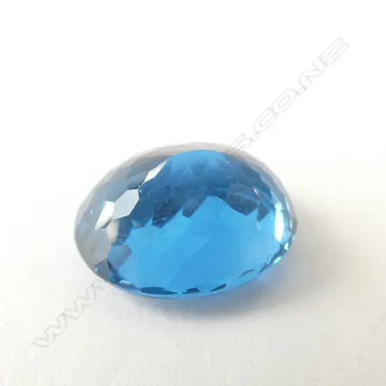 UNSET OVAL SYNTHETIC SPINEL - 12CT