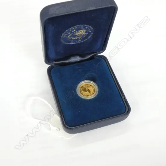 AUSTRALIAN PURE GOLD COIN, 2001 $5 PROOF, 1/20TH OUNCE
