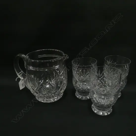 CRYSTAL WATER SET 