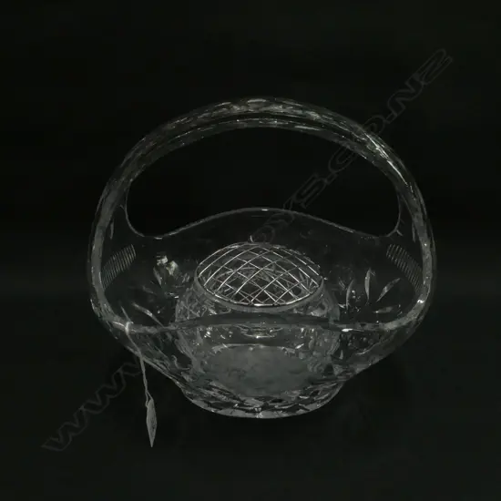 CRYSTAL BASKET & POSEY BOWL 