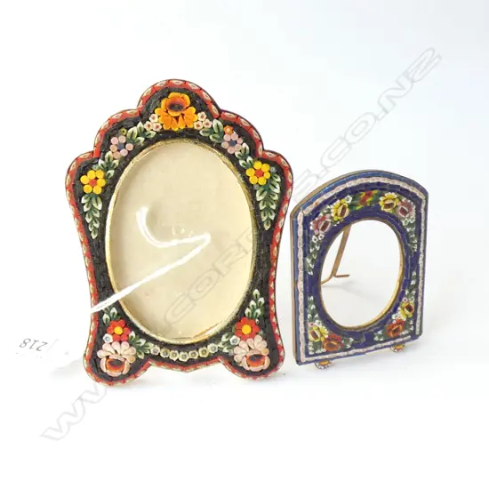TWO MICRO MOSAIC FRAMES 120 + 80 MM