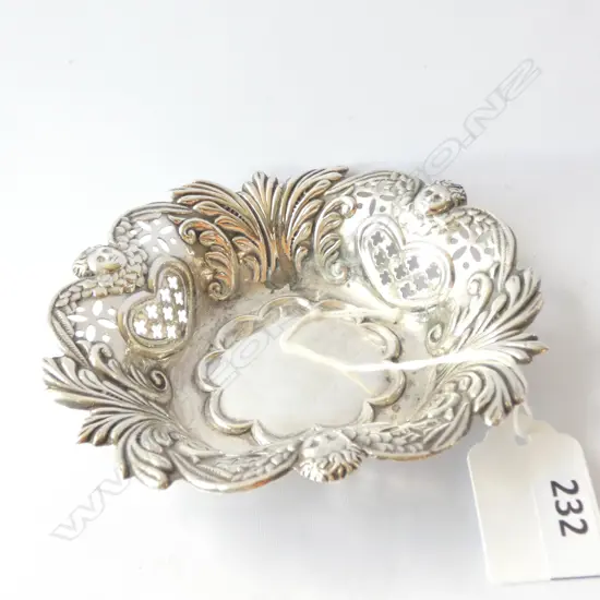 STG SILVER ANGELS DISH B 1910 L 100 MM