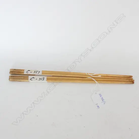 2 PRS BONE CHOPSTICKS L. 265MM