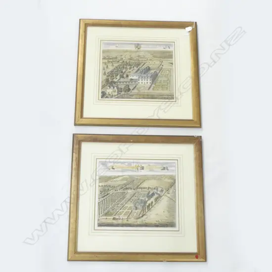 PR RARE ENGRAVINGS "HISTORY OF KENT" (440 X 390MM)