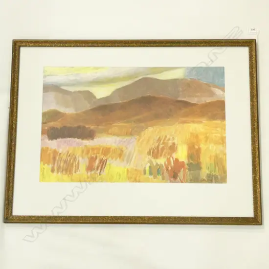 HELEN STEWART 'DESERT ROAD' PRINT ED. 1000 380 X 590MM