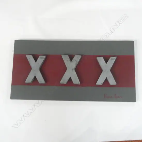 PARIS-BON, THREE X, MIXED MEDIA, W.920MM