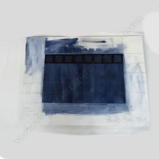 PARIS-BON, UNFINISHED SYMPHONY, ON CANVAS, W. 1220MM