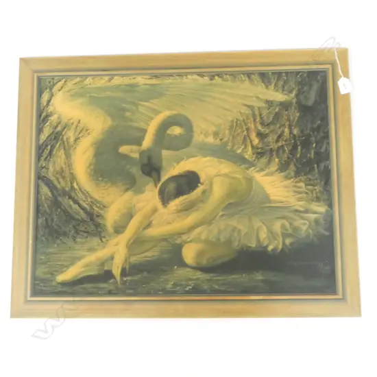 TRETCHIKOV 'SWAN LAKE' PRINT 485 X 645MM