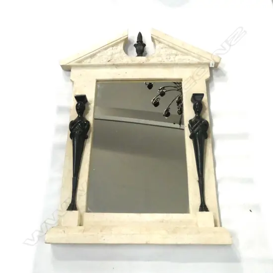 LARGE MODERN DESIGN FRAMED MIRROR AF